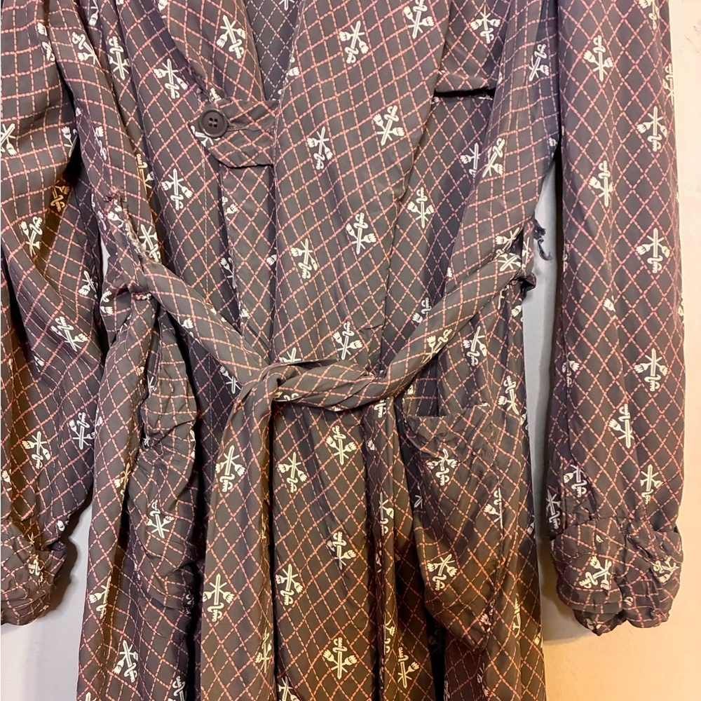 Vintage Rabhor Silk Robe - Picture 5 of 9